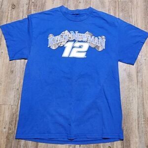 Vintage Ryan Newman Nascar T-Shirt‎ Size Large Double Sided